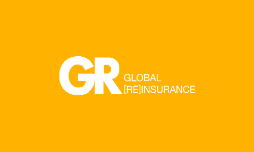 Global Reinsurance Logo - Orange