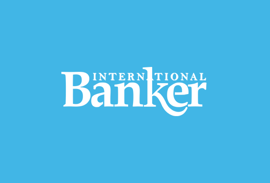 International Banker Logo - Light Blue