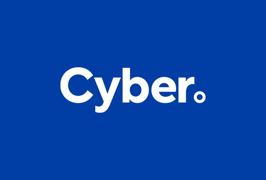 Cyber Magazine Logo - Cobalt