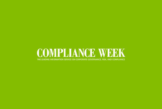 Compliance Week Logo - Pistachio