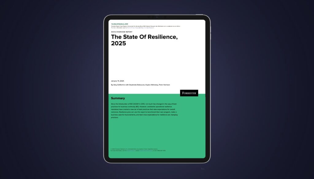 Forrester State of Resilience